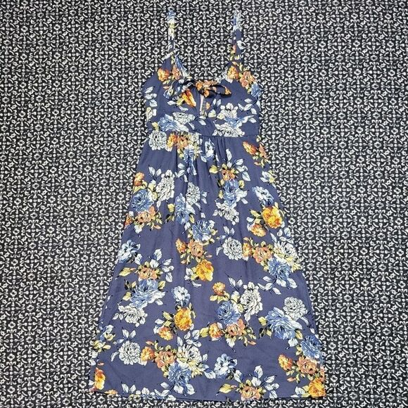 Xhilaration Floral Midi Dress   - Picture 1 of 5
